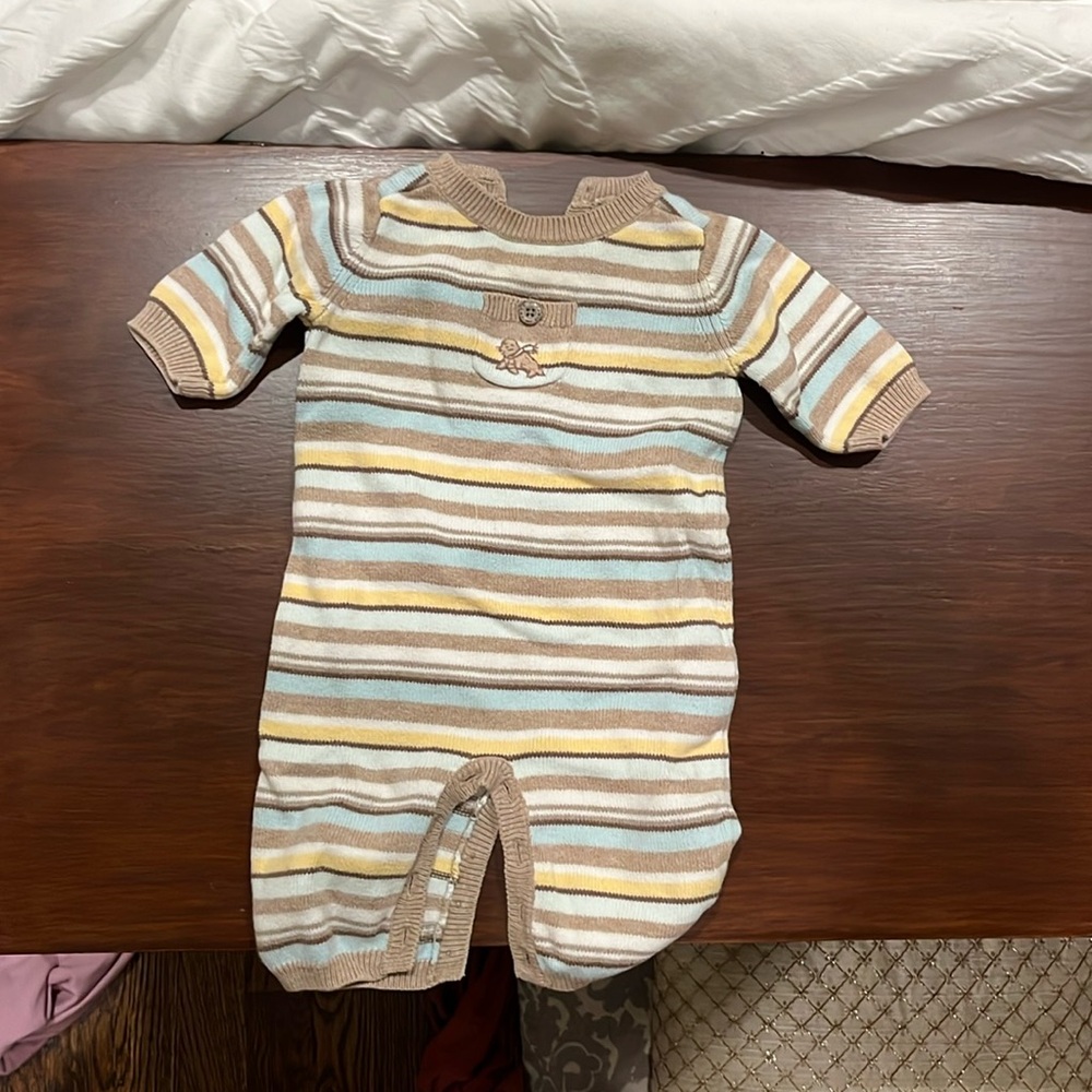 Janie & Jack Layette 3 month Knit Onesie